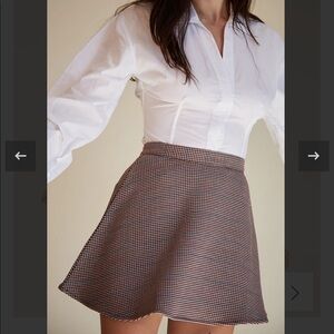 LPA High Waist Mini Skirt